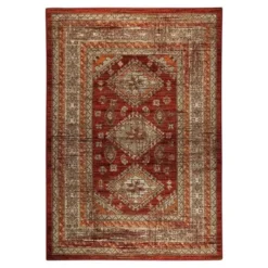 Interieur05 Vintage Vloerkleed Aila Rood/Oranje - 230 x 160 cm