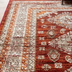 Interieur05 Vintage Vloerkleed Aila Rood/Oranje - 230 x 160 cm