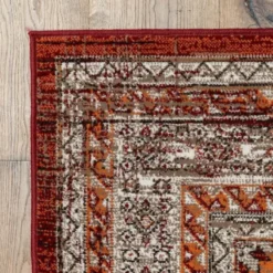 Interieur05 Vintage Vloerkleed Aila Rood/Oranje - 230 x 160 cm