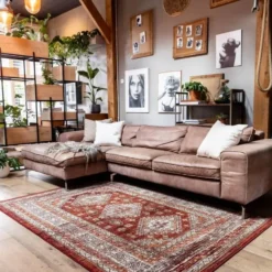 Interieur05 Vintage Vloerkleed Aila Rood/Oranje - 230 x 160 cm