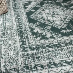 Interieur05 Vintage Vloerkleed Aila Groen - 280 x 190 cm