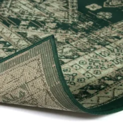 Interieur05 Vintage Vloerkleed Aila Groen - 280 x 190 cm