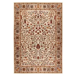 Interieur05 vintage Vloerkleed Nazly Creme/Oranje - 230 x 160 cm