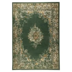 Interieur05 Vintage Vloerkleed Keshan groen - 190 x 280 cm