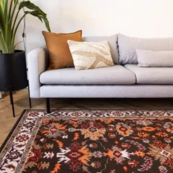 Interieur05 vintage Vloerkleed Funda Creme/Oranje - 230 x 160 cm
