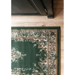 Interieur05 Vintage Vloerkleed Keshan groen - 330 x 240 cm