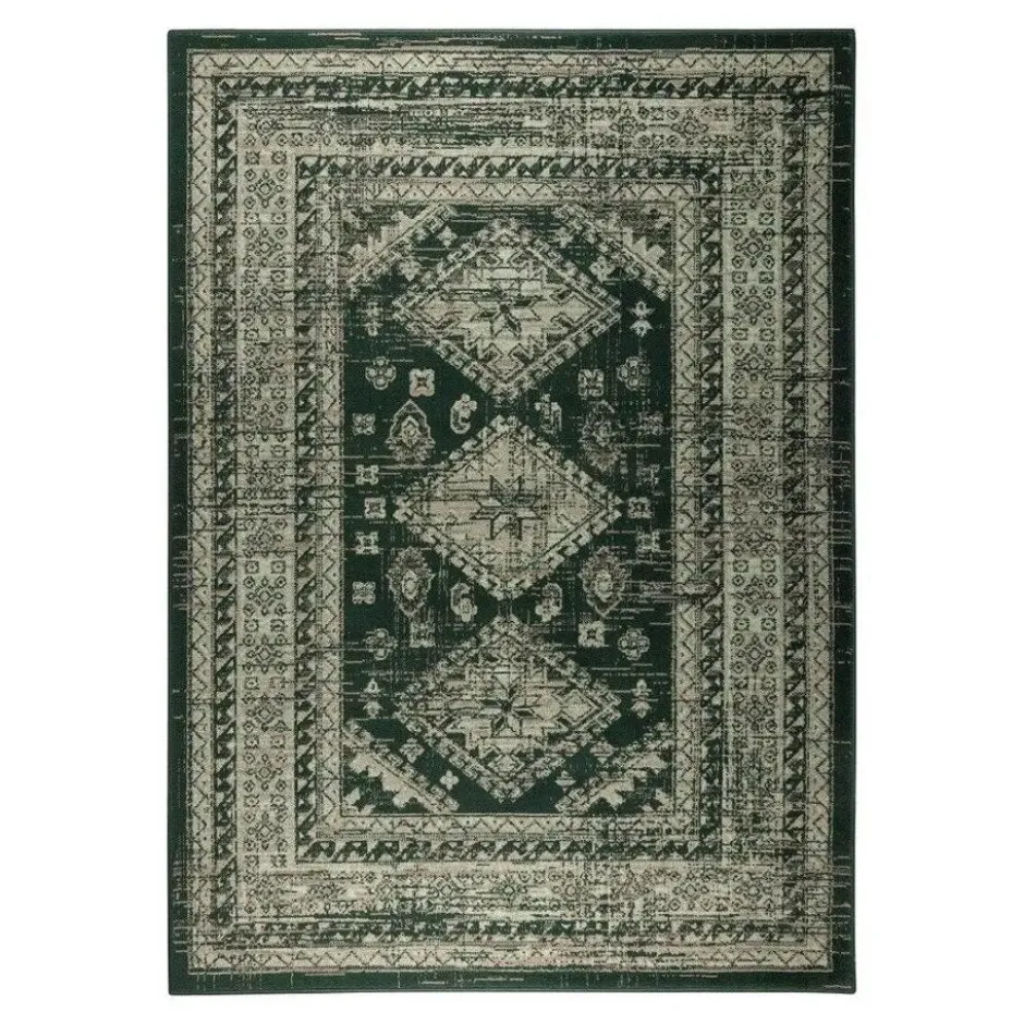 Interieur05 Vintage Vloerkleed Aila Groen - 230 x 160 cm