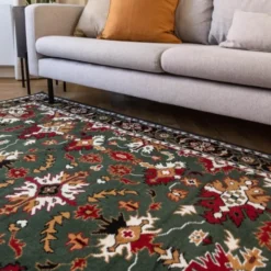 Interieur05 vintage Vloerkleed Funda Groen - 280 x 190 cm