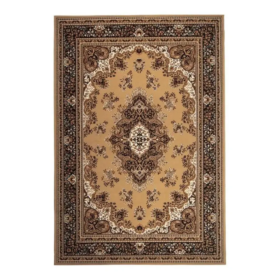 Interieur05 vintage Vloerkleed Perzisch Nain bruin - 320 x 235 cm