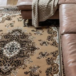 Interieur05 vintage Vloerkleed Perzisch Nain bruin - 320 x 235 cm