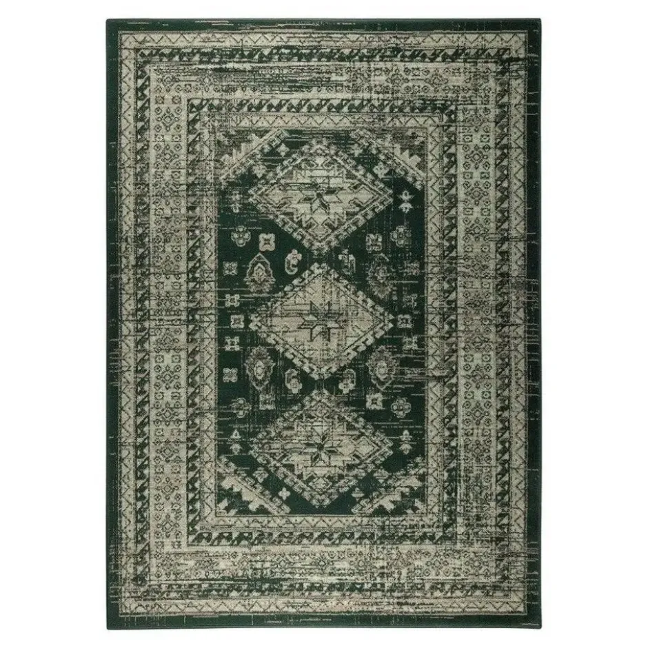 Interieur05 Vintage Vloerkleed Aila Groen - 330 x 240 cm