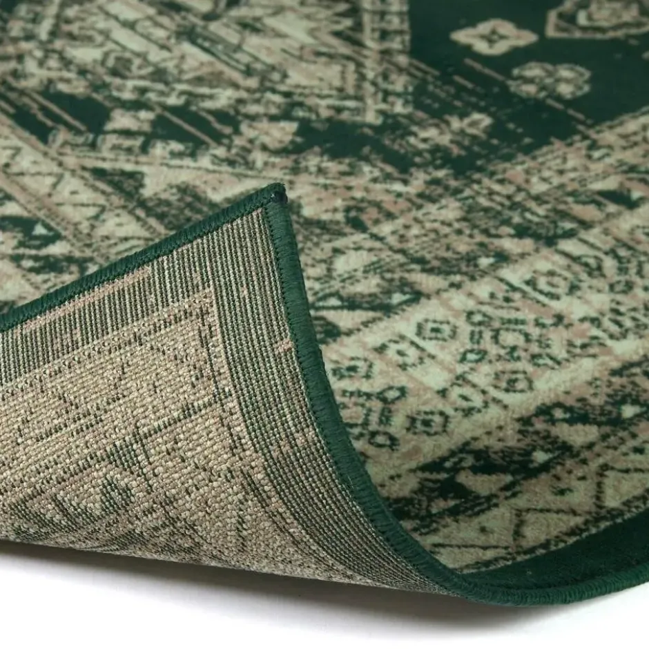 Interieur05 Vintage Vloerkleed Aila Groen - 330 x 240 cm