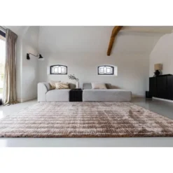 Interieur05 vloerkleed Rectangle bruin/wit - 290 x 200 cm
