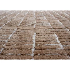 Interieur05 vloerkleed Rectangle bruin/wit - 290 x 200 cm