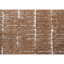 Interieur05 vloerkleed Rectangle bruin/wit - 290 x 200 cm