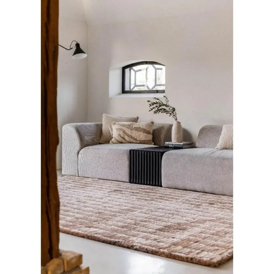 Interieur05 vloerkleed Rectangle bruin/wit - 290 x 200 cm