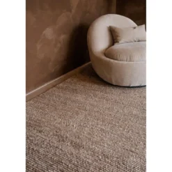 Interieur05 Wollen Vloerkleed lichtbruin Vik - 290 x 200 cm