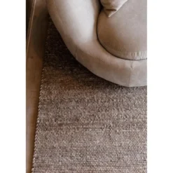 Interieur05 Wollen Vloerkleed lichtbruin Vik - 290 x 200 cm