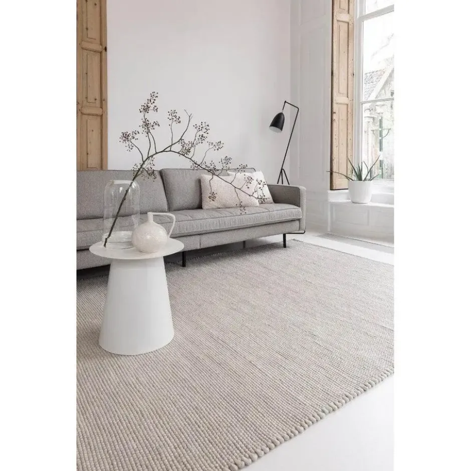 Interieur05 Wollen Vloerkleed Ivoor wit Vik - 230 x 160 cm