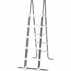 INTEX - Zwembadladder - Grijs - Kunststof