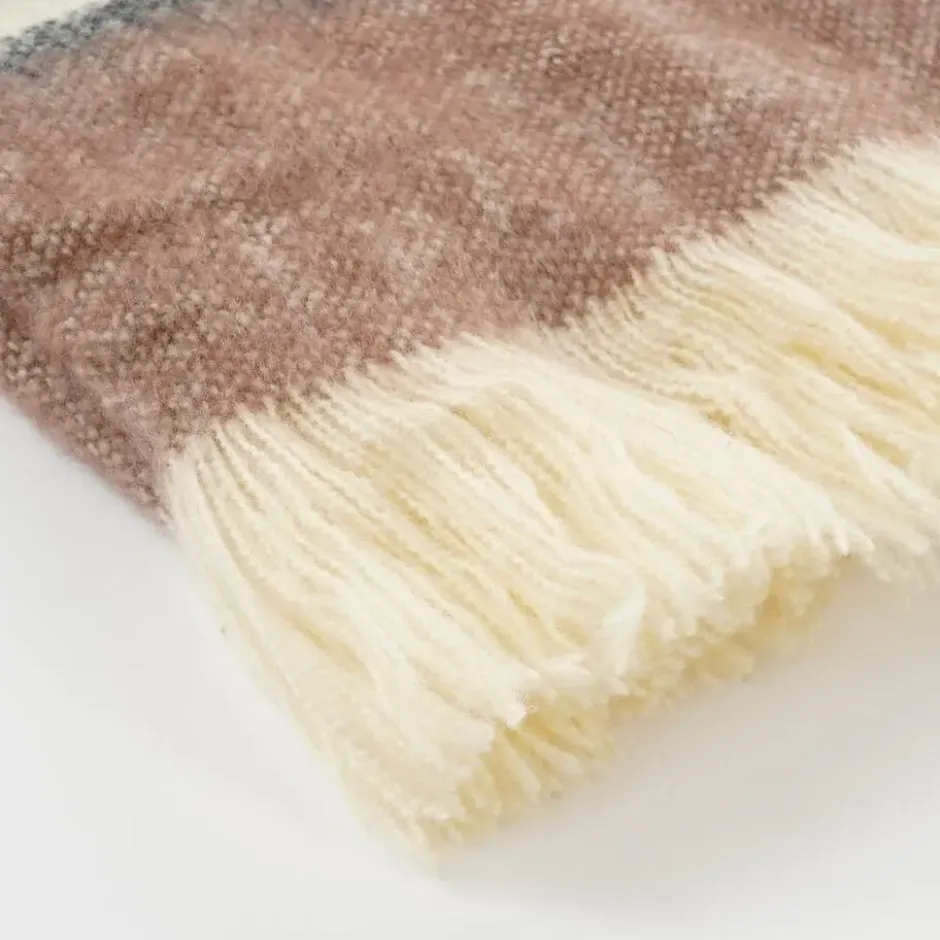 In The Mood Collection Plaid - L180 x B130 cm - Beige