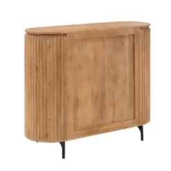 Kabinetkast Naturel Hout - 115x45x100cm - Solana