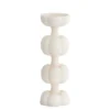 Kandelaar Astoria - Wit - Ø13x36,5cm