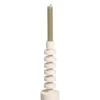Kandelaar Coco off-white hout - 25xØ8 cm