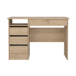 Kantoorbureau Naturel - 109x51x76cm - Function Plus