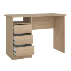 Kantoorbureau Naturel - 110x49x76cm - Function Plus