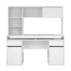 Kantoorbureau Wit Hoogglans - 149x48x156cm - Function Plus