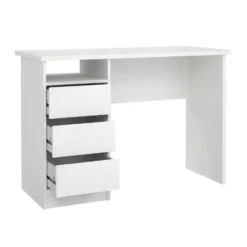 Kantoorbureau Wit - 110x49x76cm - Function Plus