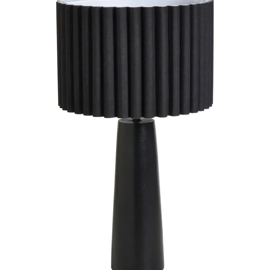 Kap Rune - zwart - 18xØ27 cm