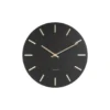 Karlsson wandklok Charm steel