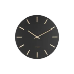 Karlsson wandklok Charm steel