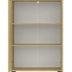 Kast Alaska 2-deurs - eikenkleur - 101x71x35 cm