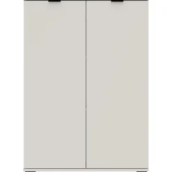 Kast Alaska 2-deurs - greige - 101x71x35 cm