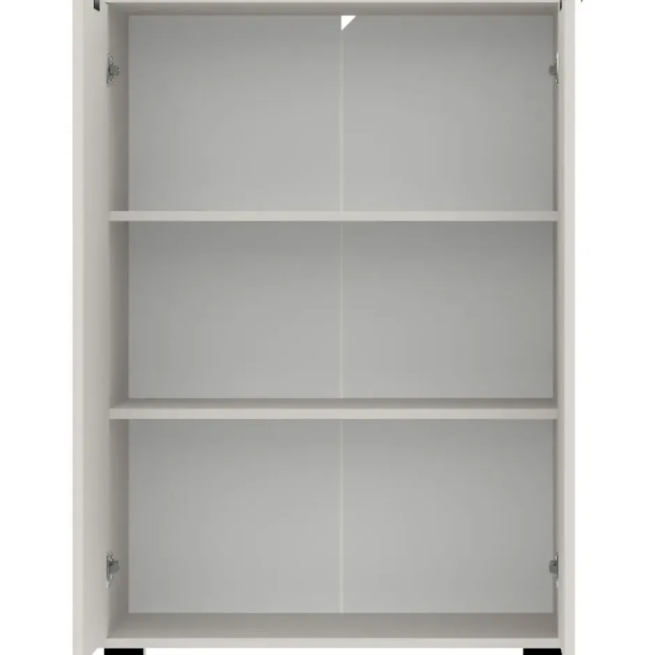 Kast Alaska 2-deurs - greige - 101x71x35 cm