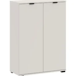 Kast Alaska 2-deurs - greige - 101x71x35 cm