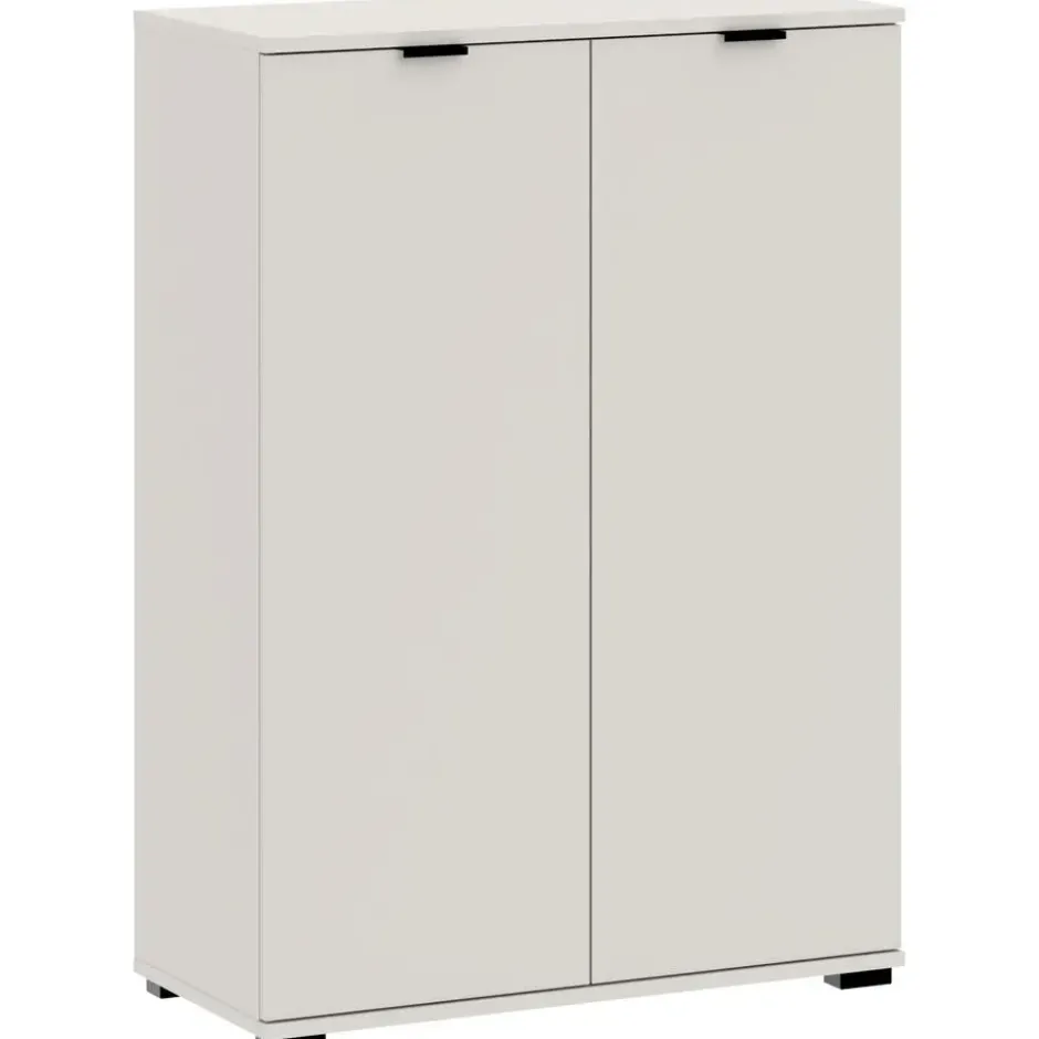 Kast Alaska 2-deurs - greige - 101x71x35 cm