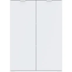 Kast Alaska 2-deurs - wit - 101x71x35 cm