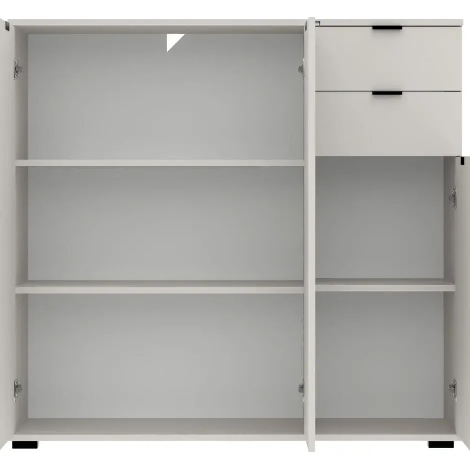 Kast Alaska - greige - 101x107x35 cm