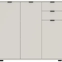 Kast Alaska - greige - 101x107x35 cm