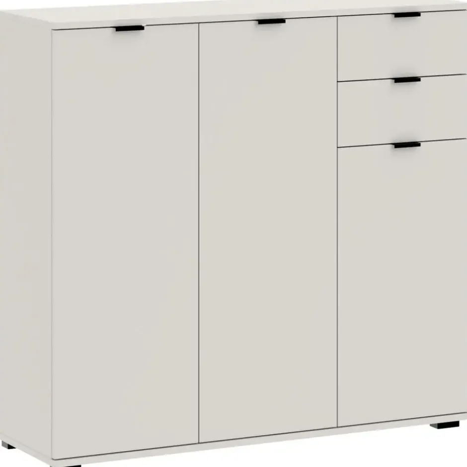 Kast Alaska - greige - 101x107x35 cm