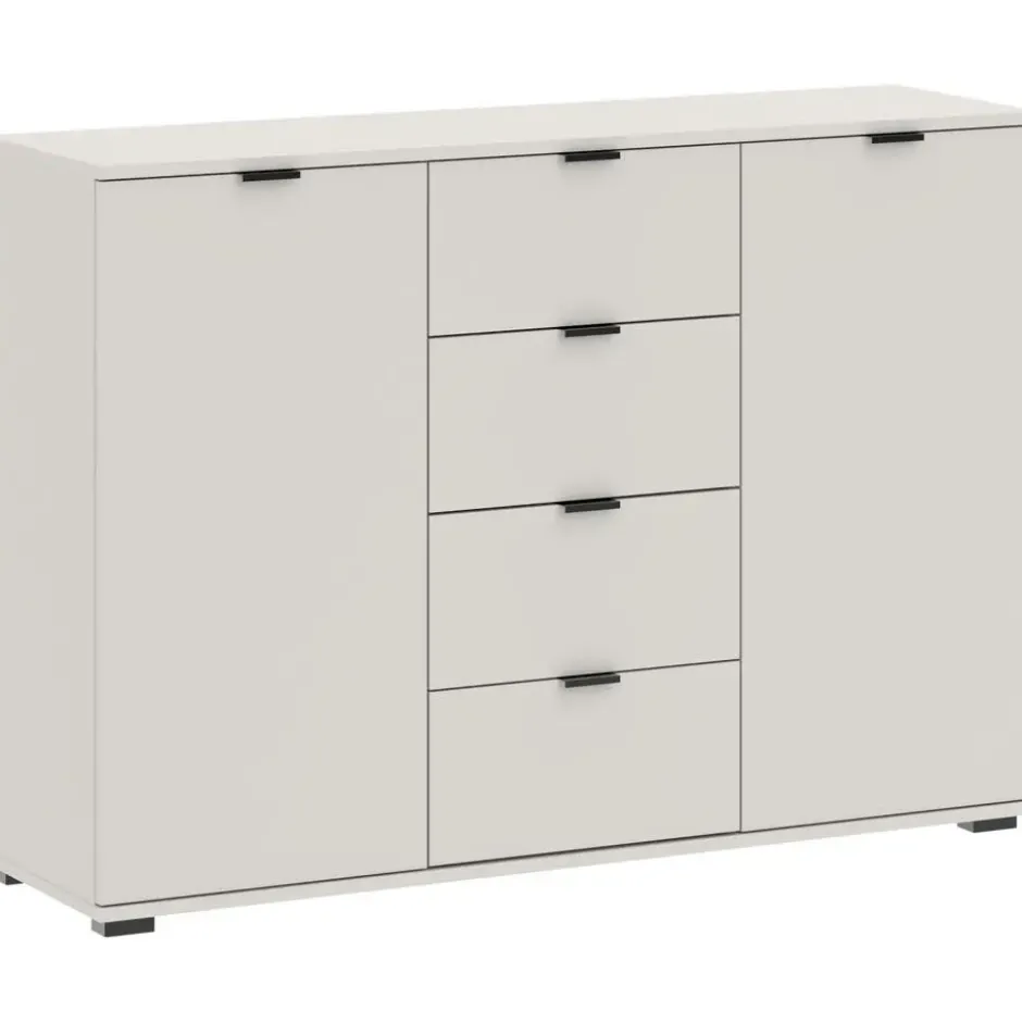 Kast Alaska - greige - 85x120x35 cm
