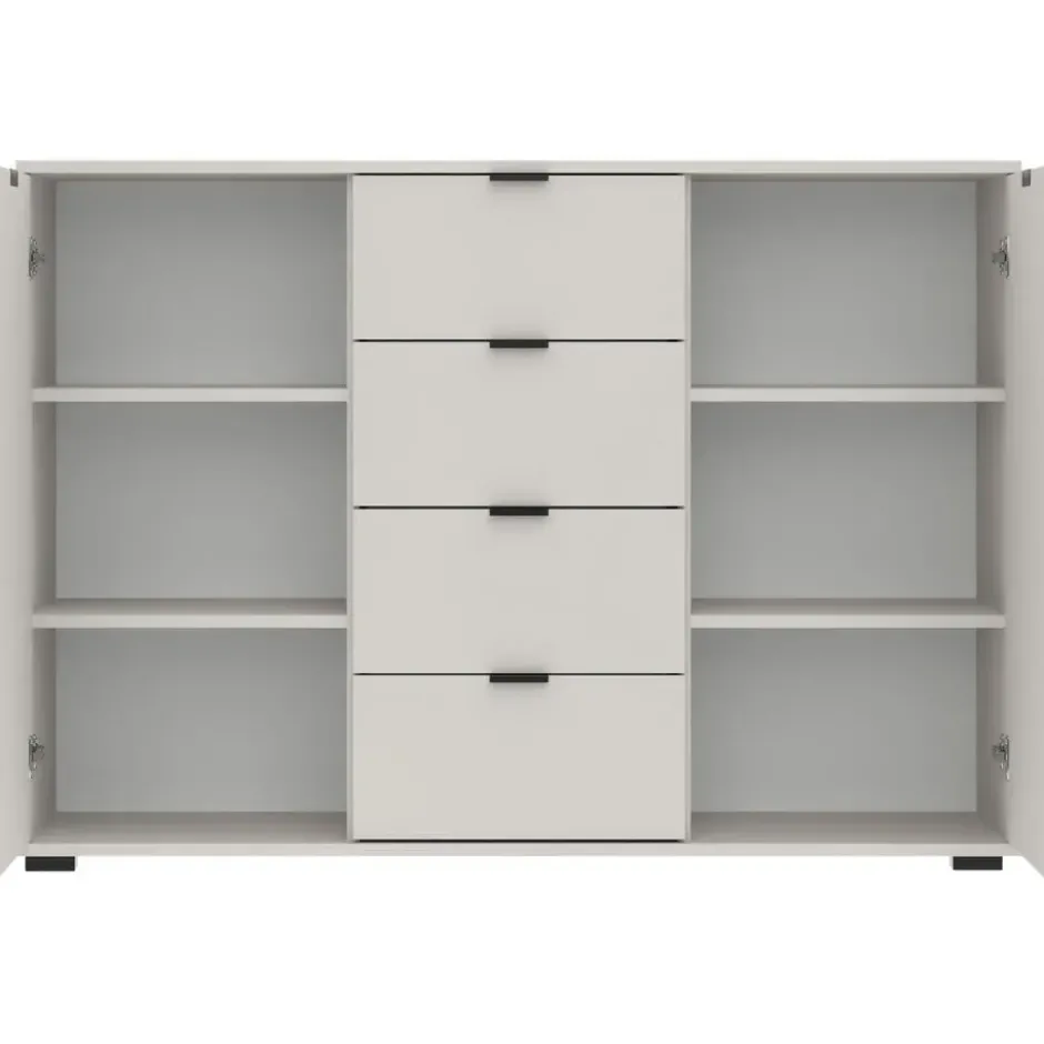 Kast Alaska - greige - 85x120x35 cm