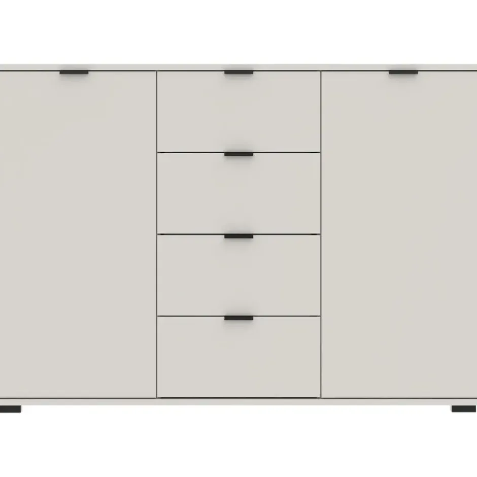 Kast Alaska - greige - 85x120x35 cm
