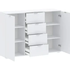 Kast Alaska - wit - 85x120x35 cm