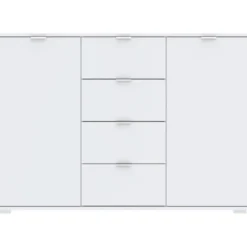 Kast Alaska - wit - 85x120x35 cm