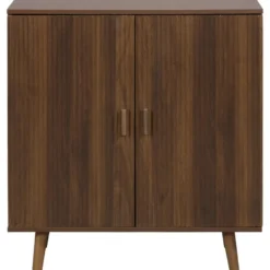 Kast Imre - walnootkleur - 88x88x40 cm